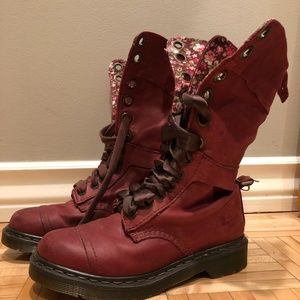 Dr Martens Triumph Aimilita Violet Berry Floral